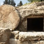 La tombe de Jésus.